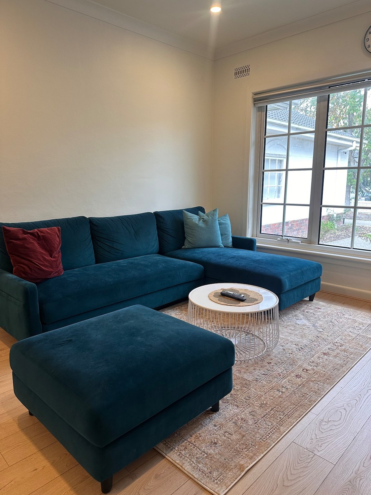 Comfortable lounge in a furnished Ashburton, Melbourne home