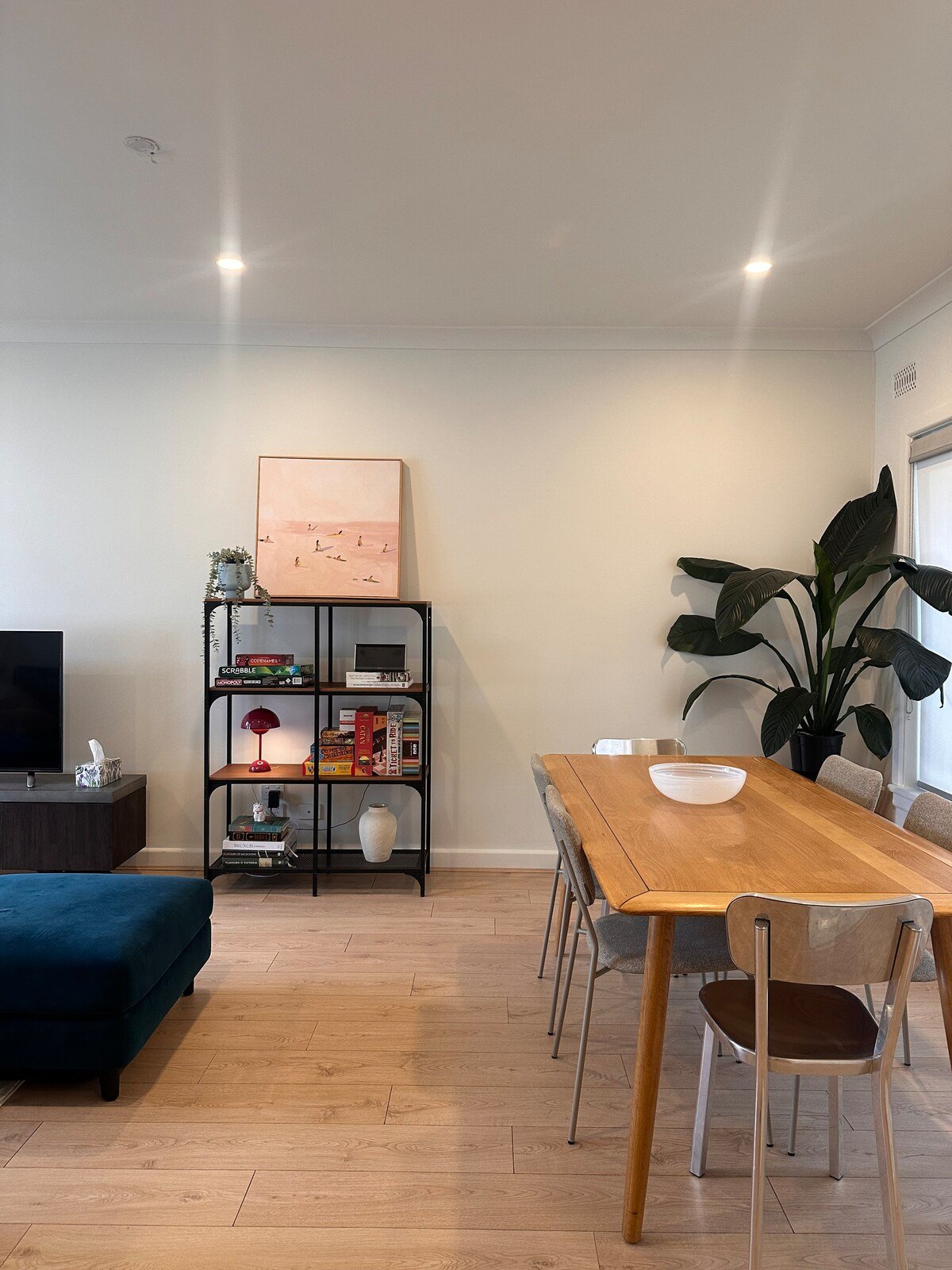 Interior detail of the Ashburton retreat